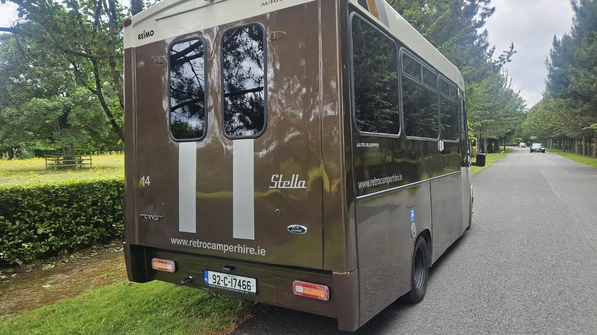 Retro Camper Hire Discover Ireland Dublin Camping