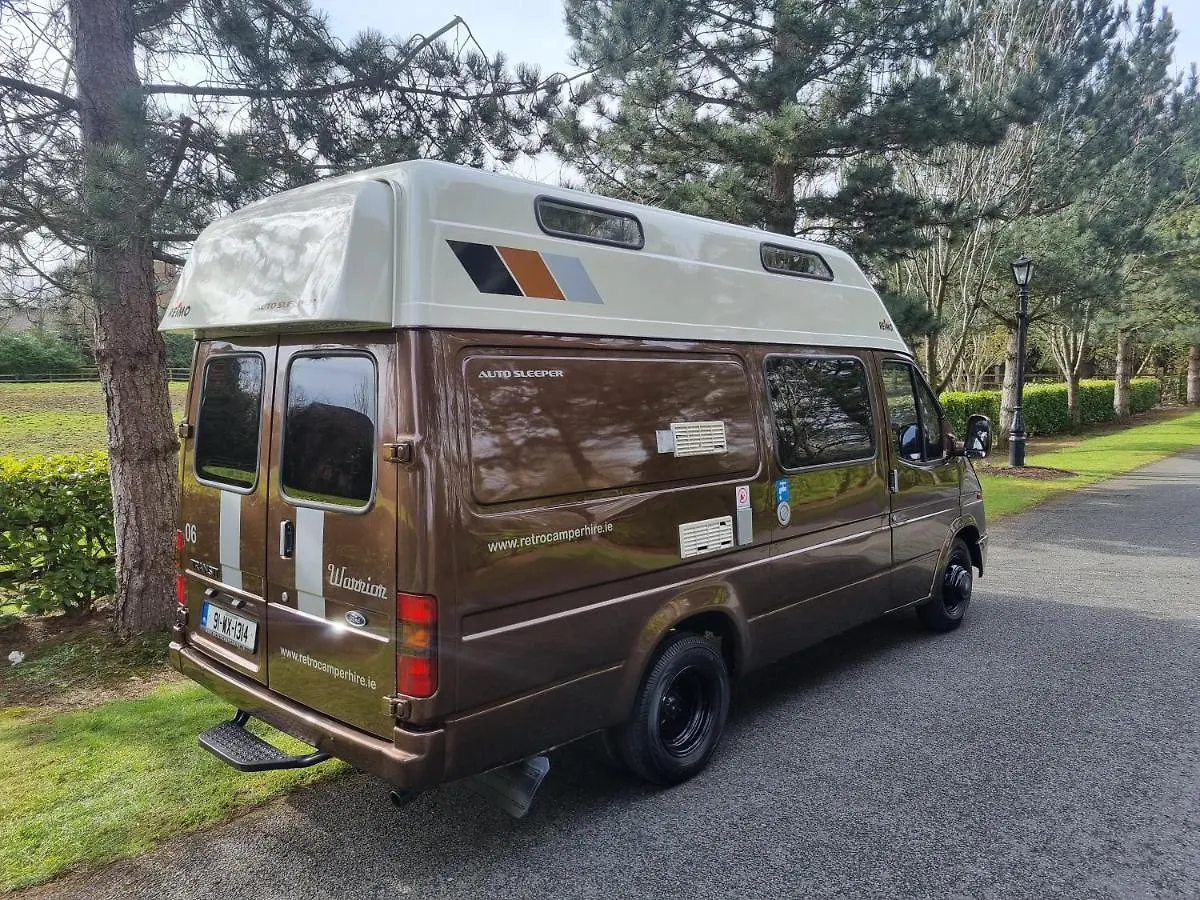 Retro Camper Hire Discover Ireland Dublin Campsite