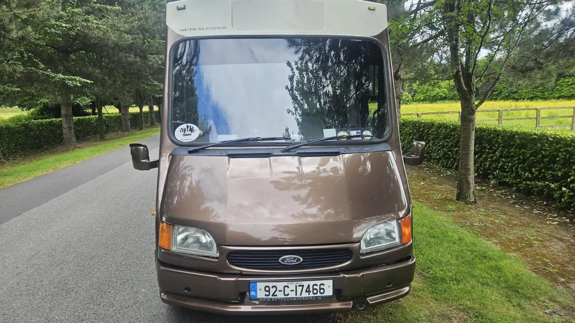 Retro Camper Hire Discover Ireland Dublin Camping