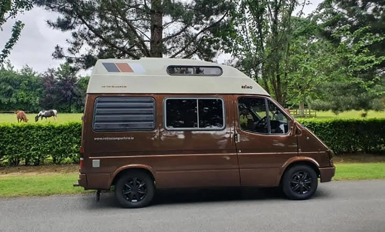 Campingplatz Retro Camper Hire Discover Ireland Dublin Irland