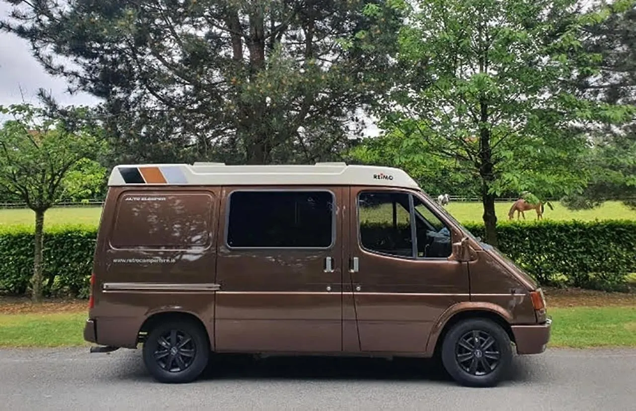 Retro Camper Hire Discover Ireland Dublin Campingplatz